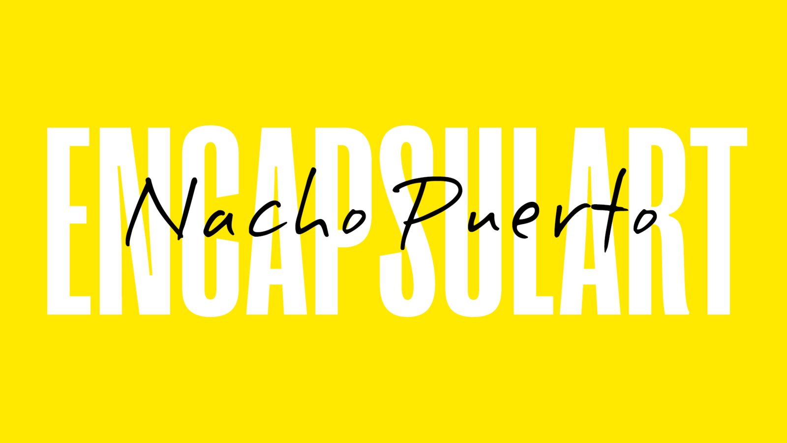 Caràtula del vídeo de Nacho Puerto